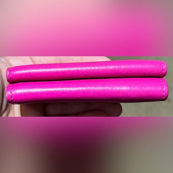 Balenciaga Hot Pink Papier Mini Wallet LIKE NEW! - Picture 4 of 10